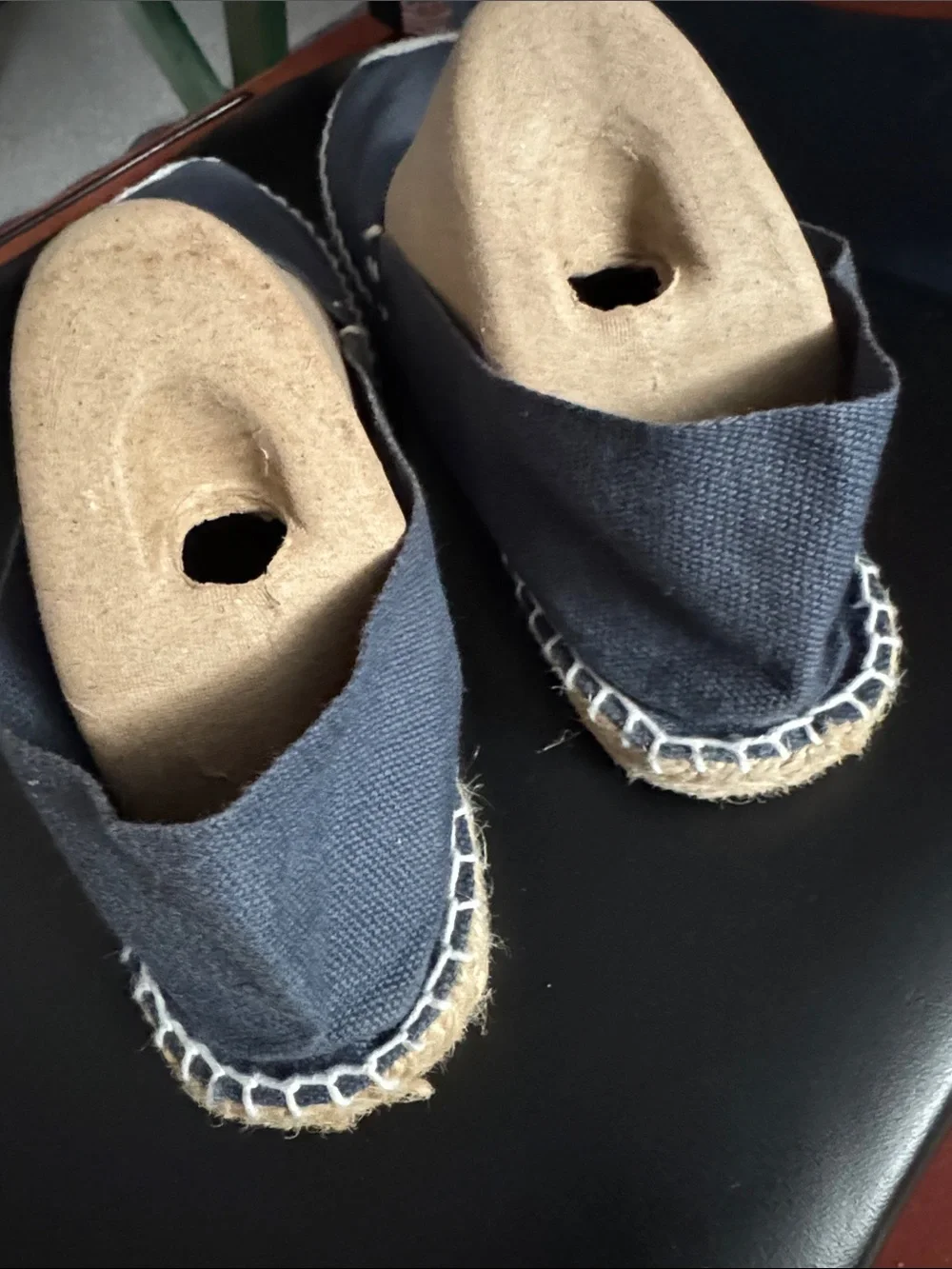 Navy Spanish espadrilles W39